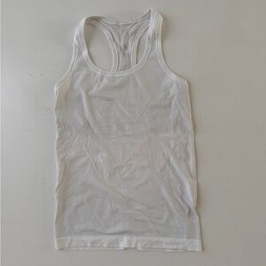 Lululemon Athletica White Tank Top